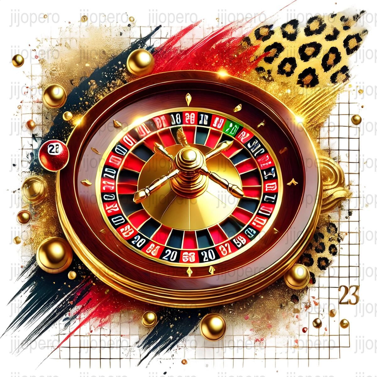 Dealer langsung di studio roulette HD romano bet dengan roda dan meja permainan